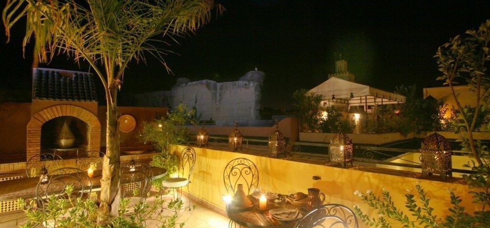 Riad Villa Harmonie Marakéš Restaurace fotografie